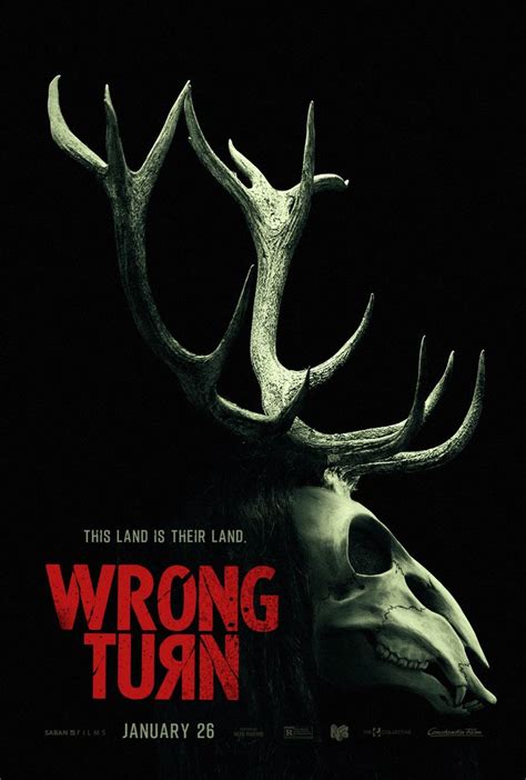 Wrong Turn The Foundation Poster 2021 Posterspy Wrong Turn