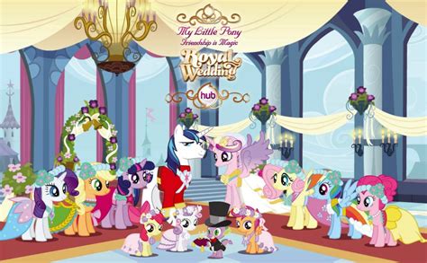 Image Royal Wedding Hub My Little Pony Friendship Is Magic Wiki