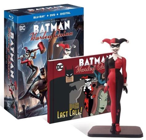 Batman And Harley Quinn [includes Digital Copy] [blu Ray Dvd] [only Best Buy] [2017] Best Buy