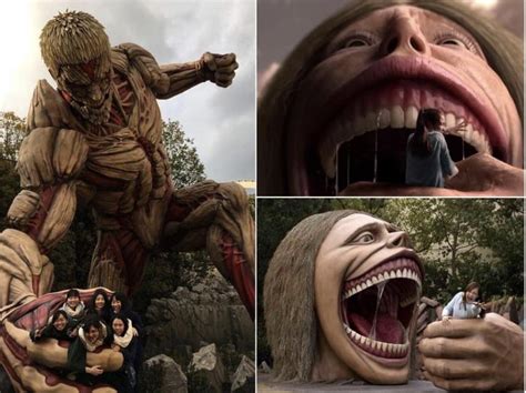 Spoilerless The “attack On Titan” Theme Park In Osaka Japan Has Some