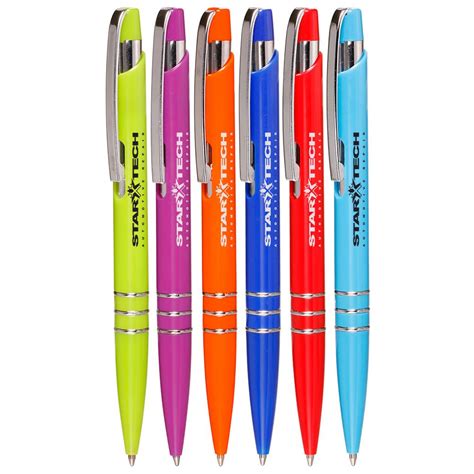 Promotional Bright Colors Plastic Pens Bp787 Discountmugs Pen