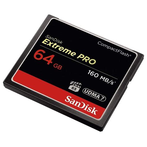 Sandisk Extreme Pro 64gb Compact Flash Memory Card 64 Gb Cf Udm 7 Ship