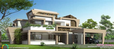 Unique Modern Home Design In Kerala Kerala Home Design