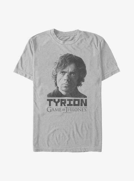 Game Of Thrones Tyrion Lannister T Shirt Silver Hot Topic