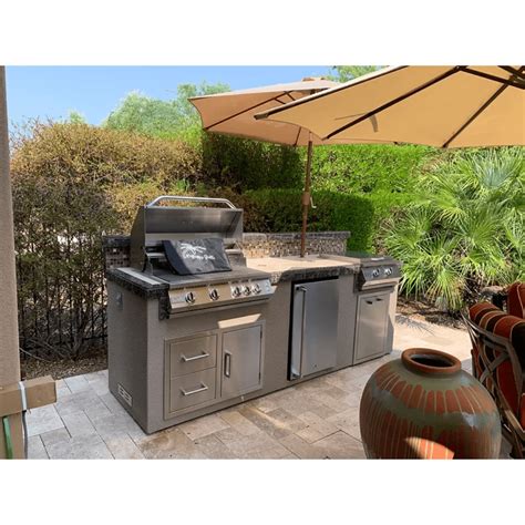 Charcoal Grill Outdoor Kitchen