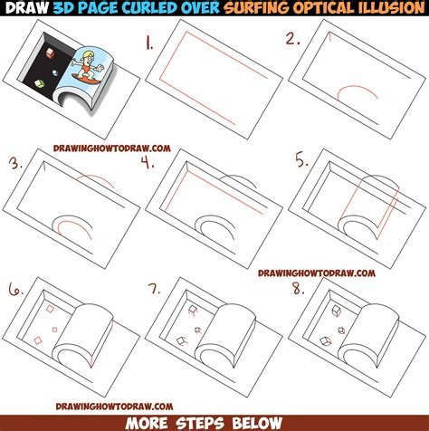 Check spelling or type a new query. How to Draw Paper Being Curled Up Like a Wave with Cartoon ...