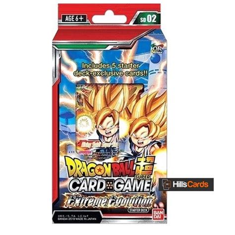 Playing dragon ball z game to relive the legendary battles of the animated series, transform into. Dragon Ball Super Card Game The Extreme Evolution Starter Deck - SD02 Z - Goku - Trading Card ...