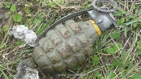 An Individual With A Live Hand Grenade In His Possession Arrested In