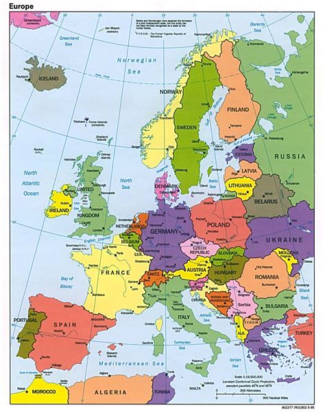 European Map Printable It Includes All Of The Countries In Europe And