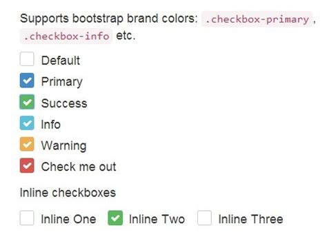Pretty Checkbox Radio Inputs With Bootstrap And Awesome Bootstrap