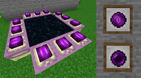 I Re Textured End Portal Frames And Reworked The Sprites For Ender