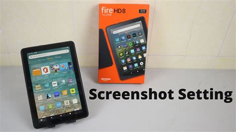 How To Take Screenshot On Amazon Fire Hd 8 Tablet Youtube