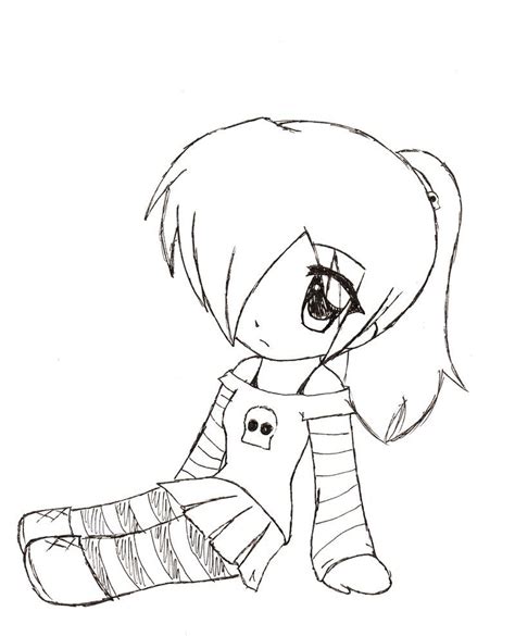 Cute Chibi Girl Easy Drawings Easy Animal Drawings Easy Drawings For