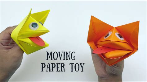 How To Make Easy Moving Paper Toy For Kids Nursery Craft Ideas