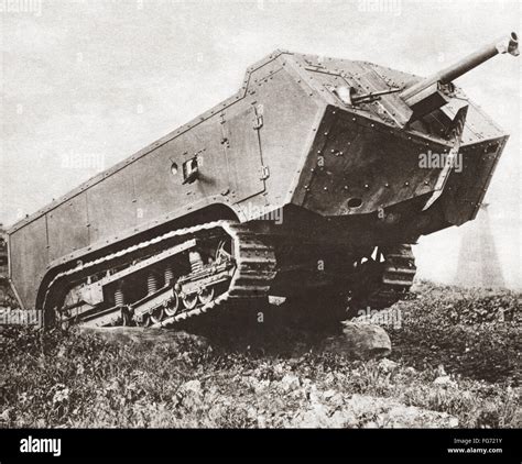 World War I French Tank Nlarge French Tank During World War I