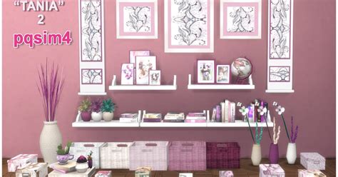 Sims 4 Ccs The Best Clutter Tania 2 By Pqsim4 Sims 4 Sims 4 Images