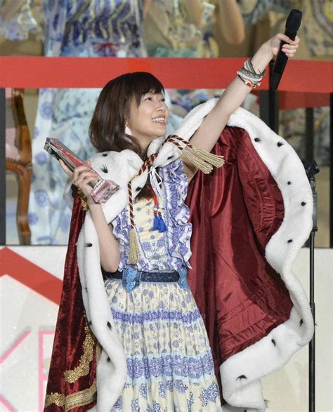 Akb48 Fans Crown Rino Sashihara As Most Popular Member For Second