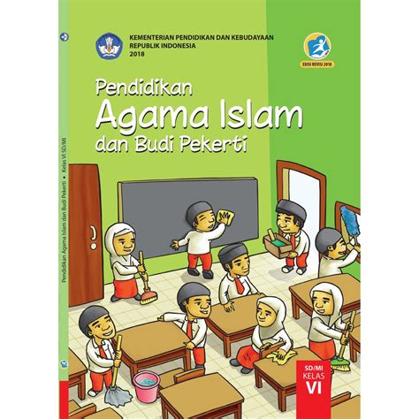 Jual BUKU PAI Pendidikan Agama Islam SD MI Kelas 6 Revisi Indonesia