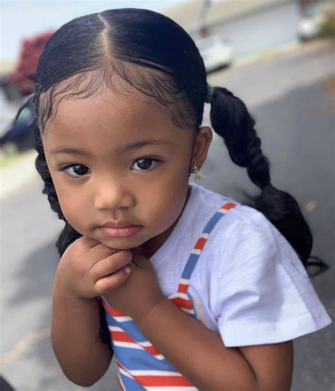 Amazing Braided Hairstyles For African Americans Mix Baby Girl Black Baby Girls Blasian Babies