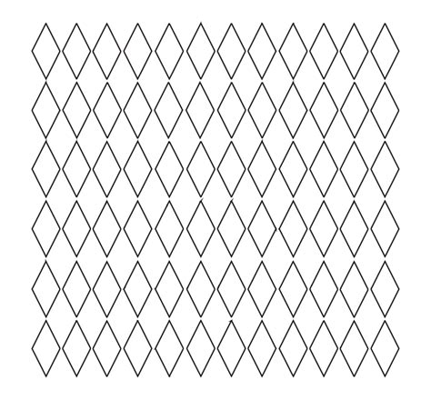 Free Clipart Diamond Grid Pattern No Color 1 Tikigiki