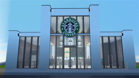 Sims 4 The Sims Cofee Shop Sims Mods Crest Starbucks Modern House