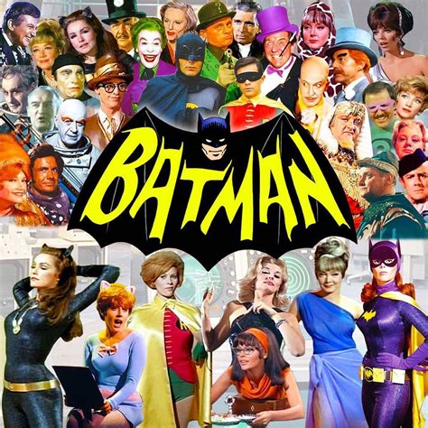 Heroes And Villains Montage Batman Tv Show Batman Tv Series Batman 1966