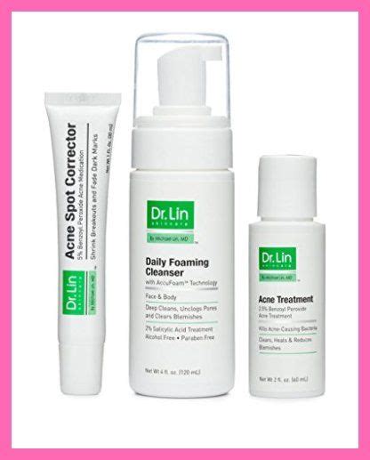 Dr Lin Skincare 3 Step Acne Clarifying System For Moderate