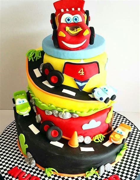 Pastel Cars Desserts Cake Birthday Cake