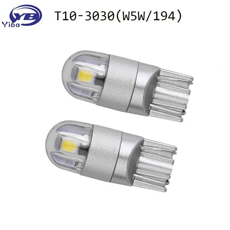 2pcs Signal Lamp 3030 T10 Led Car Bulb W5w 194 168 Led T10 Led Lamps