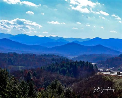 Blue Ridge Mountains North Carolina Tennessee Welcome Etsy New Zealand