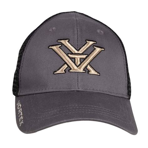 Vortex Mens Logo Hat Charcoal Charcoal One Size Fits Most Sportsmans Warehouse