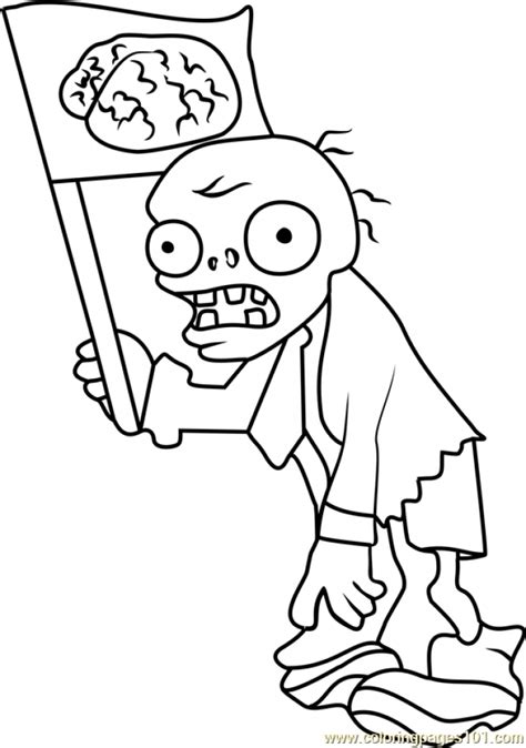 Zombies Plants Vs Coloring Pages Pea Gatling Peashooter Drawing