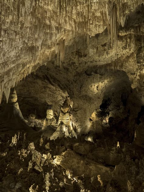 The Big Room In Carlsbad Caverns National Park Once Called The Grand