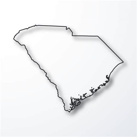 South Carolina Outline Illustrations Royalty Free Vector Graphics
