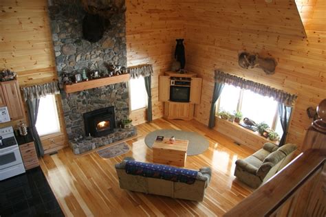 How To Make A Living Room With Knotty Pine Walls Look Modern