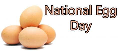 National Egg Day Graphic
