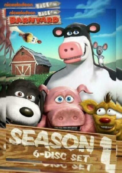 Back At The Barnyard Season 1 Six Disc Set Dvd Nickelodeon For Sale