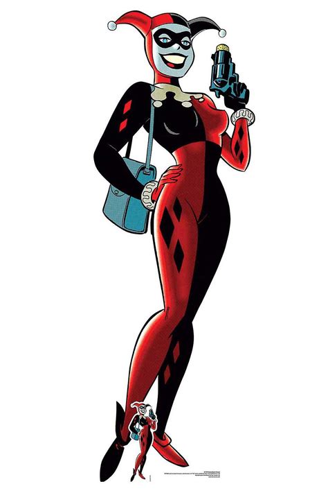 Harley Quinn s oficiálnou zbraňou DC Comics Lifesize Kartónový výrez Standee Fruugo SK