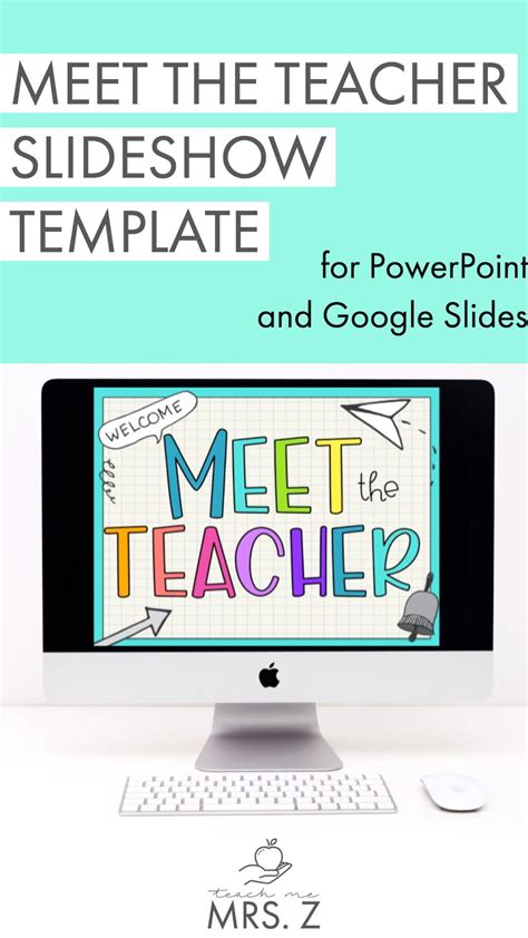 Meet The Teacher Powerpoint Template