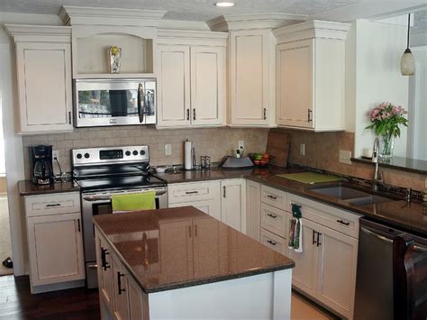 Learn to paint your kitchen cabinets without losing your mind! Painted White Cabinets - Traditional - Kitchen - Omaha ...