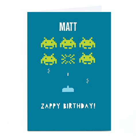 Buy Personalised Whale And Bird Birthday Card Zappy Birthday For Gbp 1