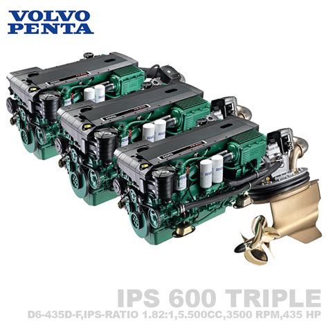 Volvo Penta Ips 600 Triple Volvo Penta İçten Takma Dizel Motorlar