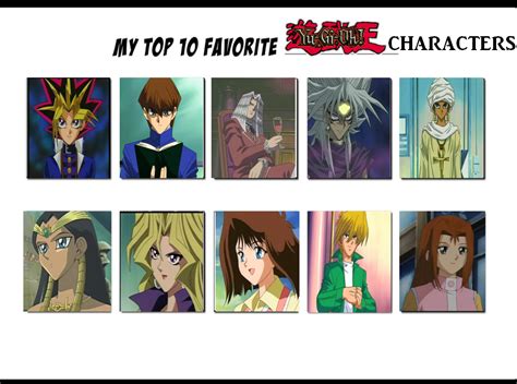 My Top 10 Favourite Yu Gi Oh Characters By Amazingangus76 On Deviantart