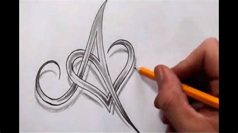 Heart Tattoo Designs With Letters