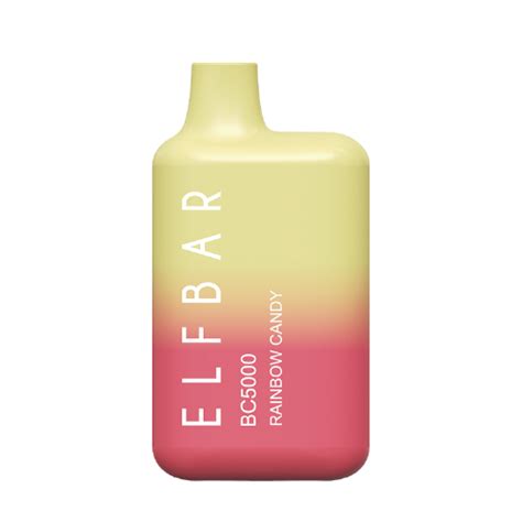 Elf Bar Bc5000 Rainbow Candy Disposable Vape Ebdesign Ej Store