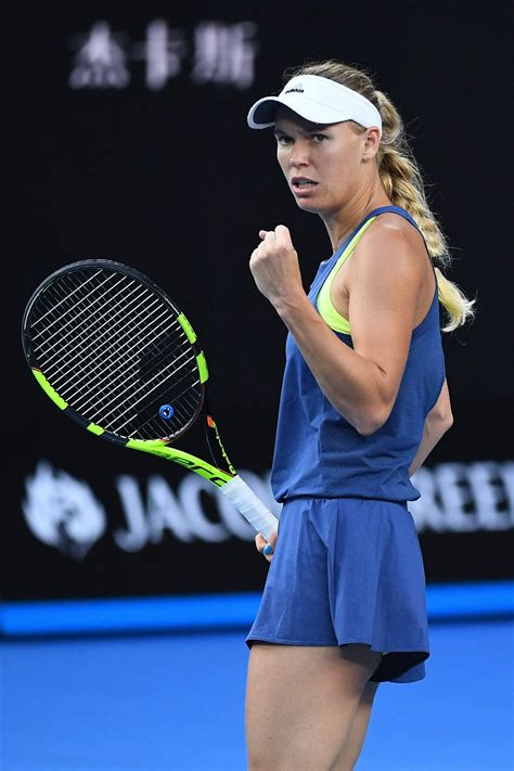 Caroline Wozniacki 2018 Australian Tennis Tournament Final In