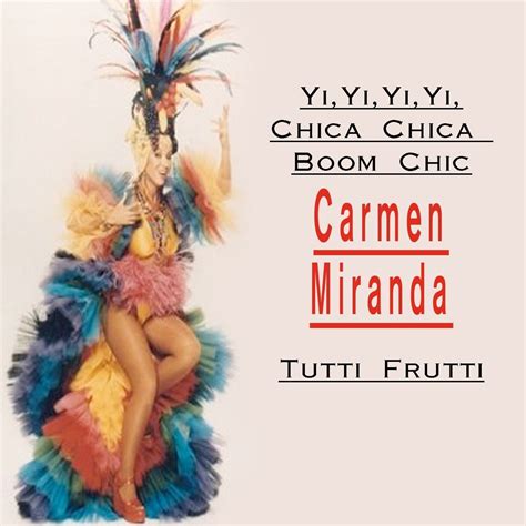 ‎yi Yi Yi Yi Chica Chica Boom Chic By Carmen Miranda On Apple Music