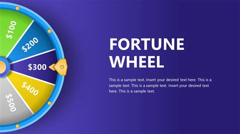 Spin The Wheel PowerPoint Template SlideModel