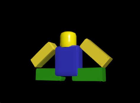 Roblox Noob Character Normal Free 3d Model Animated Cgtrader