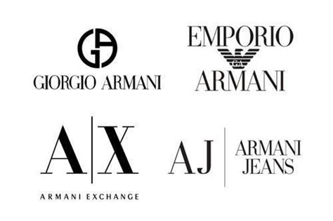 Armani Logo Design History And Evolution Fashion Logo Branding